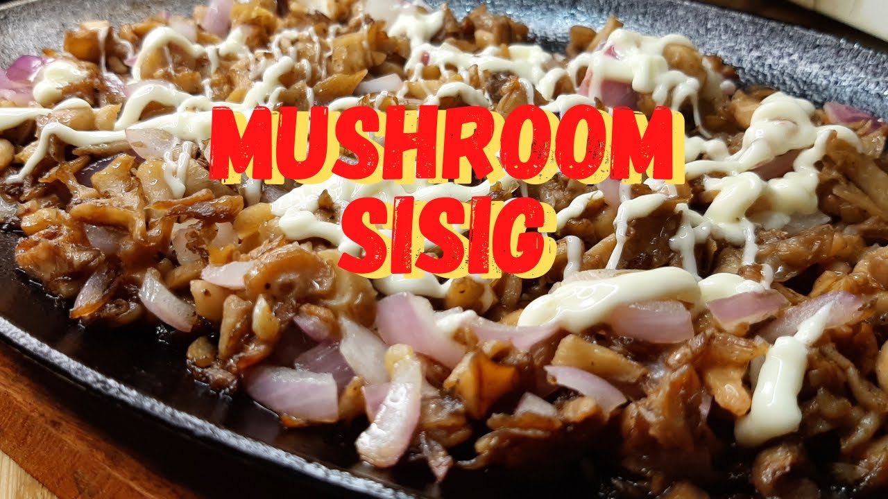 Mushroom Sisig | Meat-Free Mushroom Sisig | Healthy Sisig Recipe