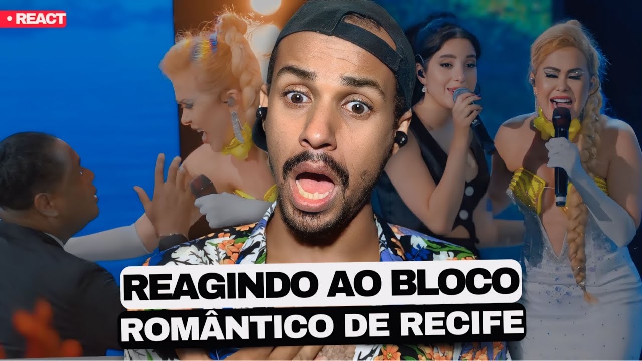 😨 REAGINDO AO BLOCO ROMÂNTICO DE RECIFE! | Xonados por Joelma