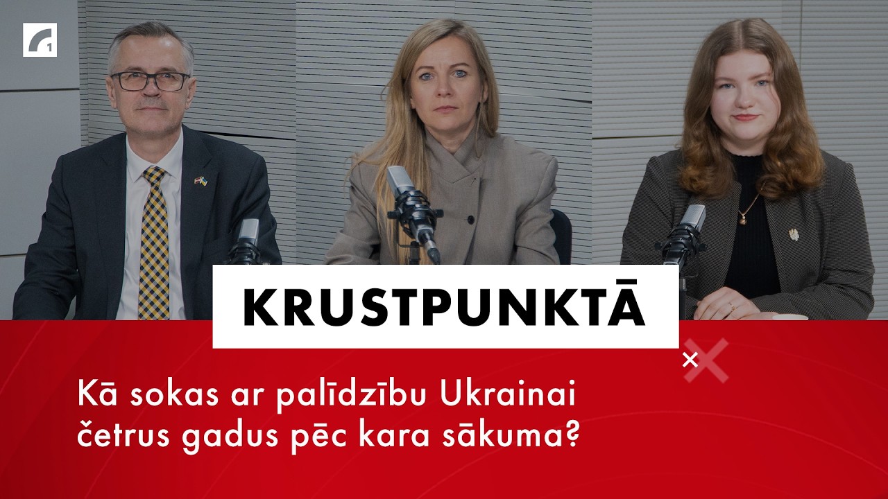 Kā sokas ar palīdzību Ukrainai četrus gadus pēc kara sākuma? | Krustpunktā