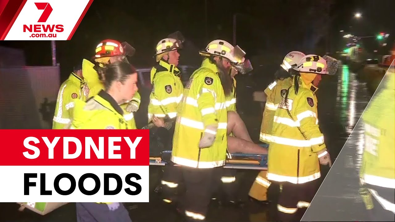 Sydney floods as torrential rain hits NSW | 7NEWS