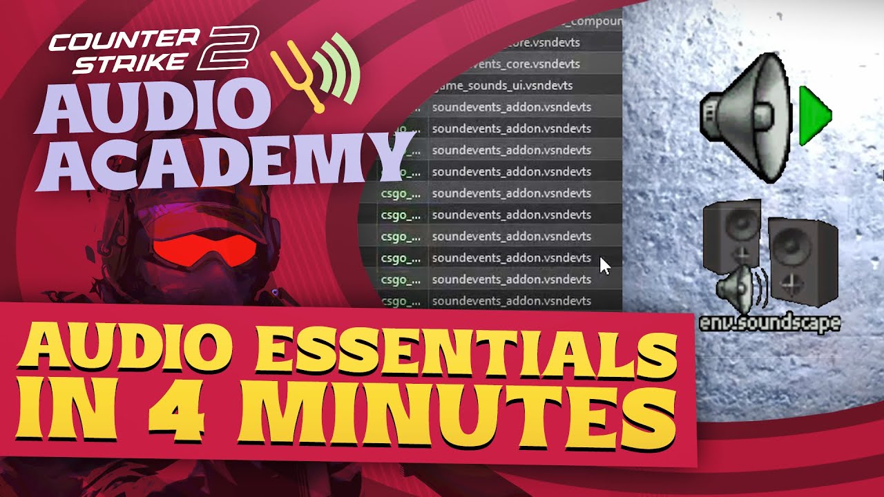 Audio Essentials In 4 Minutes - CS2 Audio Academy #1 (Counter Strike 2)