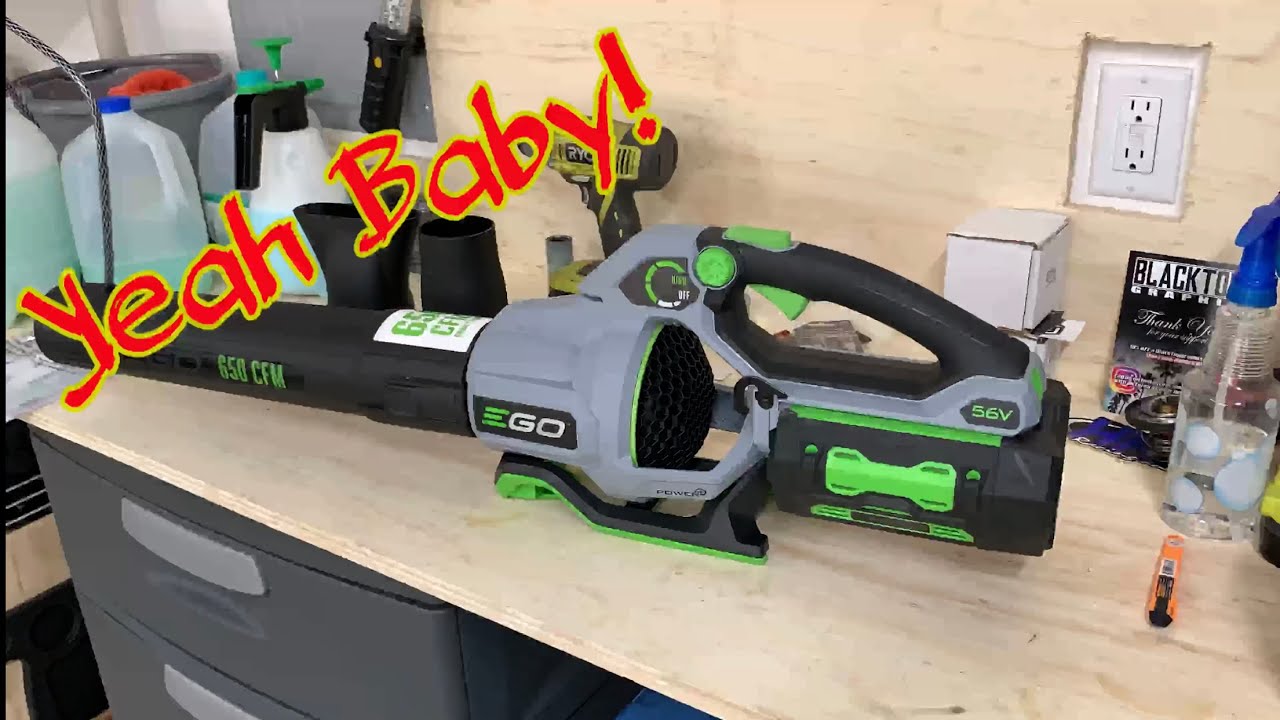 EGO 650 CFM Leaf Blower Upgrade. #carcare #hellcat