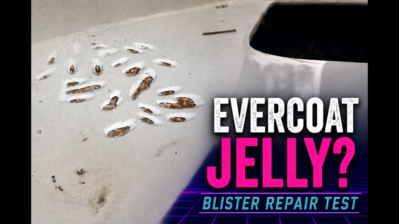 Evercoat Jelly Console Repair (Osmosis Blisters)