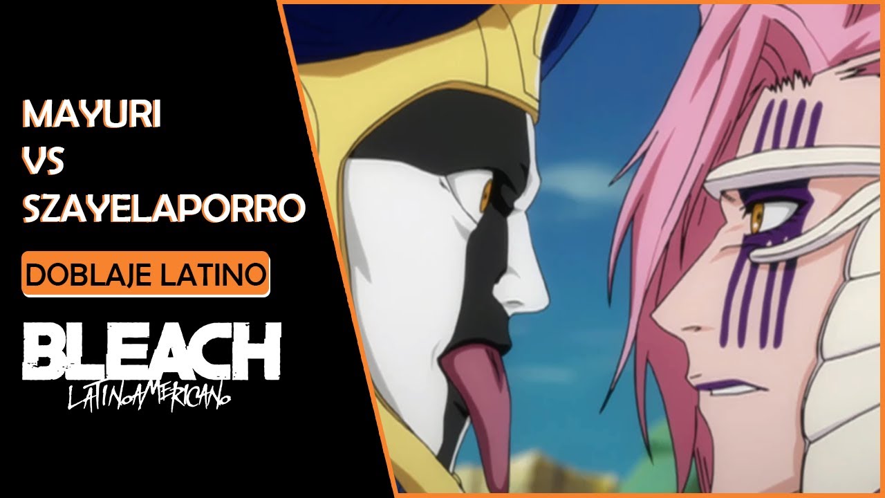 Duelo de Científicos : Mayuri vs Szayelaporro | Doblaje Español Latino