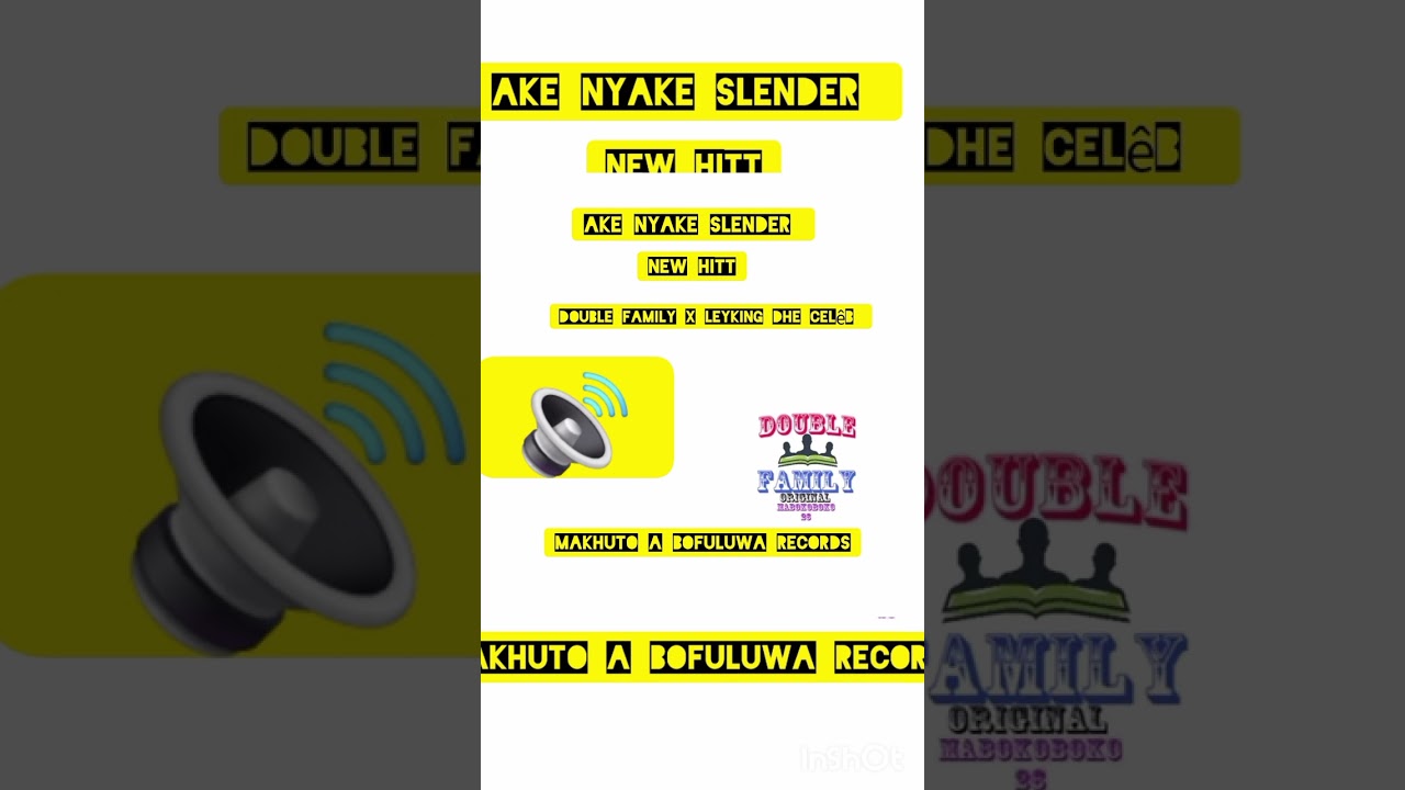 Ake Nyake Slender new hitt prod by Mceeola x Leyking dhe Celêb x Chris Madhamara[ Double family 
