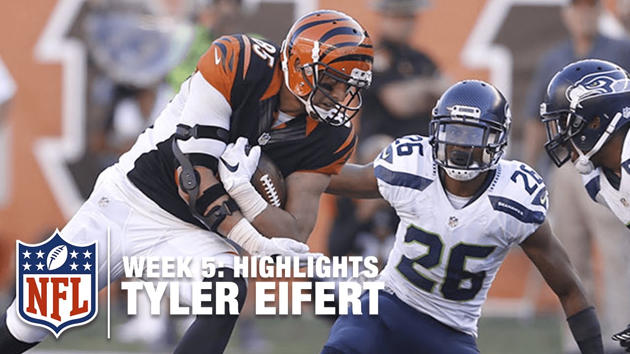 Tyler Eifert Highlights (Week 5) | Seahawks vs. Bengals | NFL