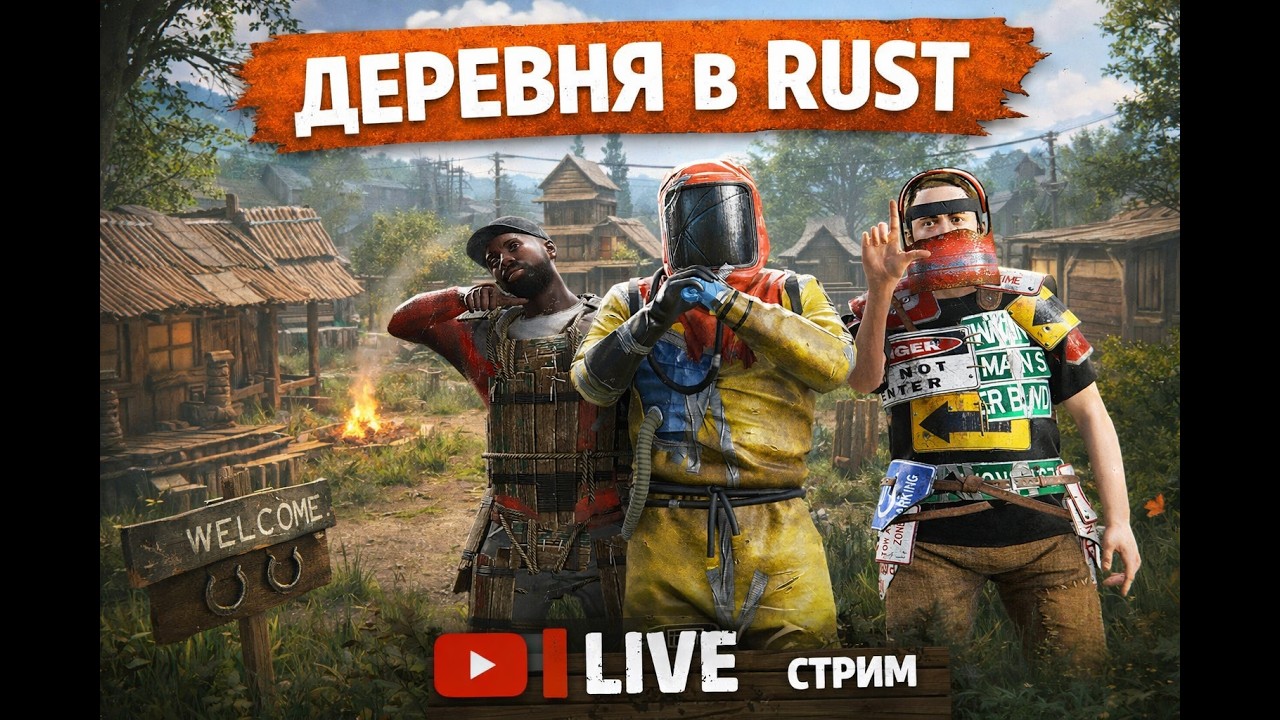 Деревня | ФЕНИКС RUST | для Новичков №7