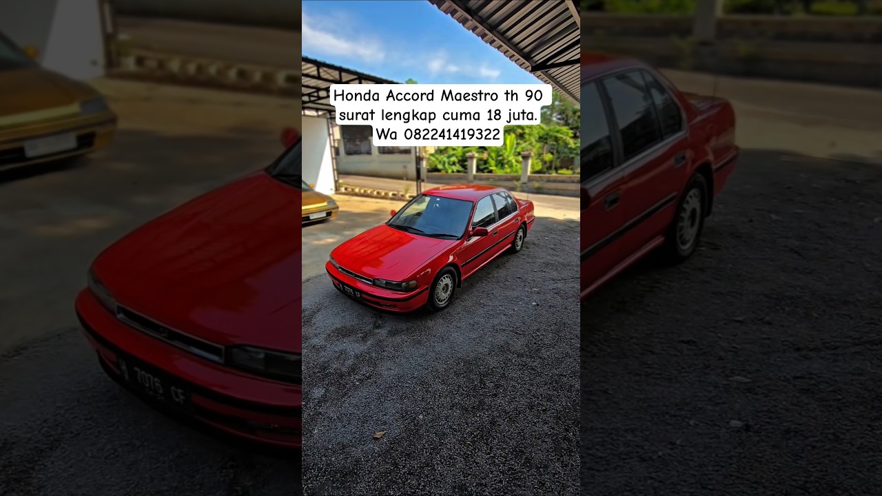Honda Accord Maestro th 90 #jualbelimobilbekas #mobilbekas #hondaaccord