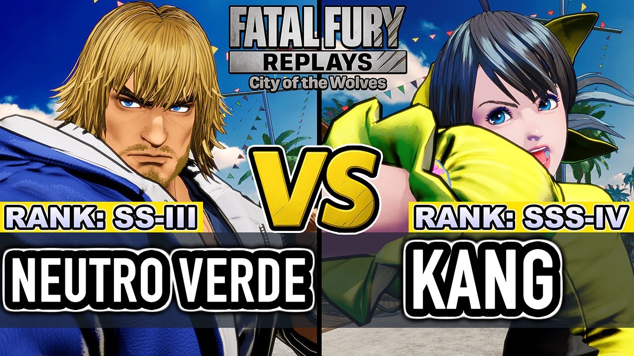 FF COTW ▰ NEUTRO VERDE (Ken) vs KANG (Hotaru) ▰ Fatal Fury CotW DLC: Ken Day 0