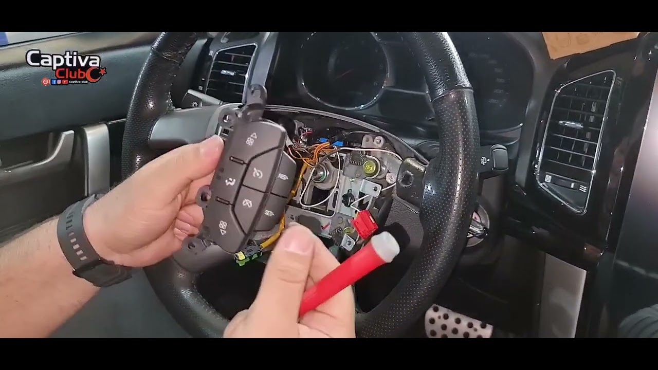 Captiva C140 Direksiyondan Klima Kontrol Butonu Montajı