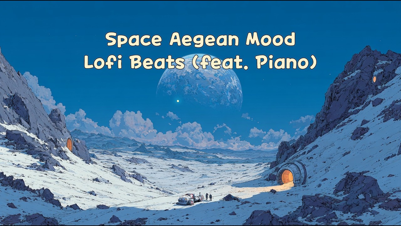 Midnight Balcony Silence – Relaxing Piano Lofi