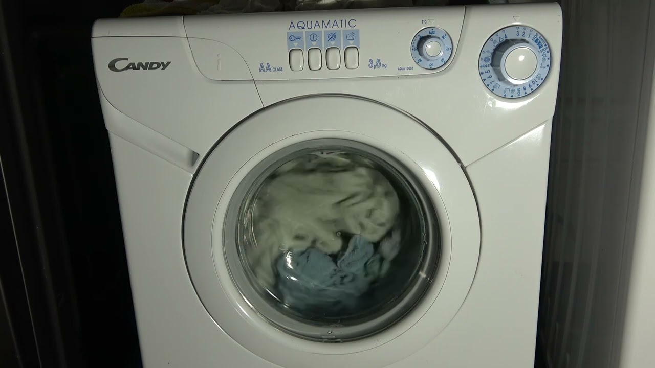 Program 3 : Colourfast cotton 60'c (Standard Eco) / Candy compact Aquamatic 1000T
