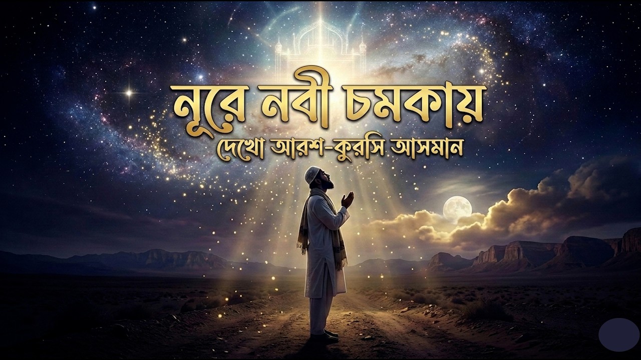 নূরে নবী চমকায় - দেখো আরশ-কুরসি আসমান | জনপ্রিয় নাতে রাসুল | Divine Qawwali Beats
