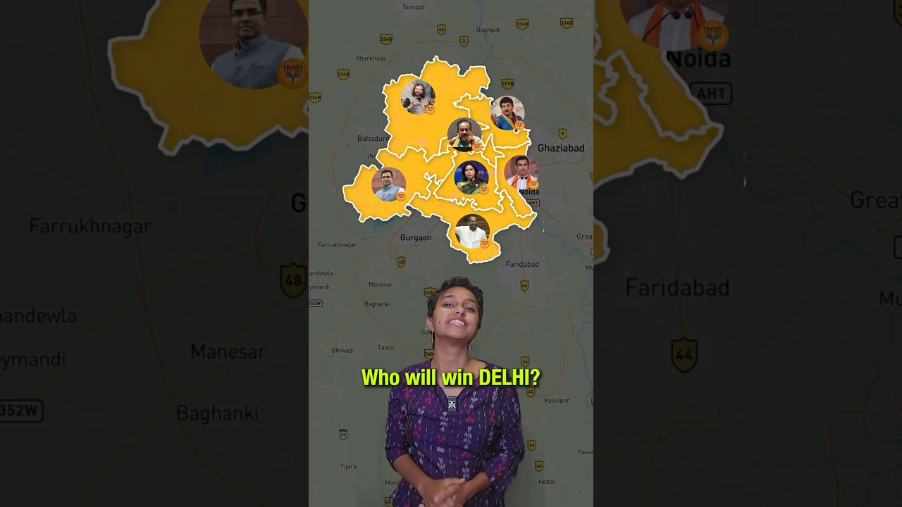 Candidates for Delhi in Lok Sabha election 2024