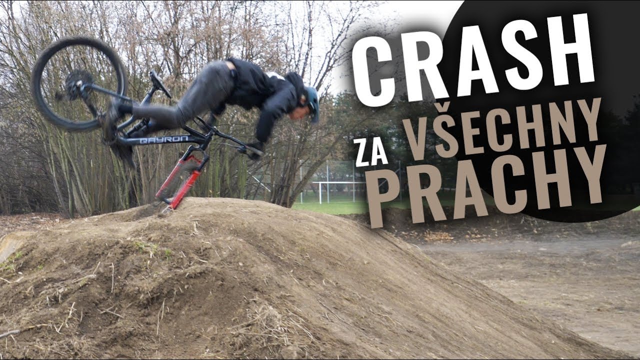 CRASH, KTERÝ UKONČIL JEŽDĚNÍ V NOVÉM BIKEPARKU!