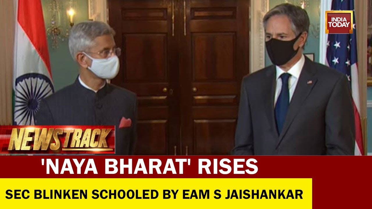 Sec Antony Blinken Schooled By EAM S Jaishankar | 'Naya Bharat' Rises | India's Own Path | Newstrack