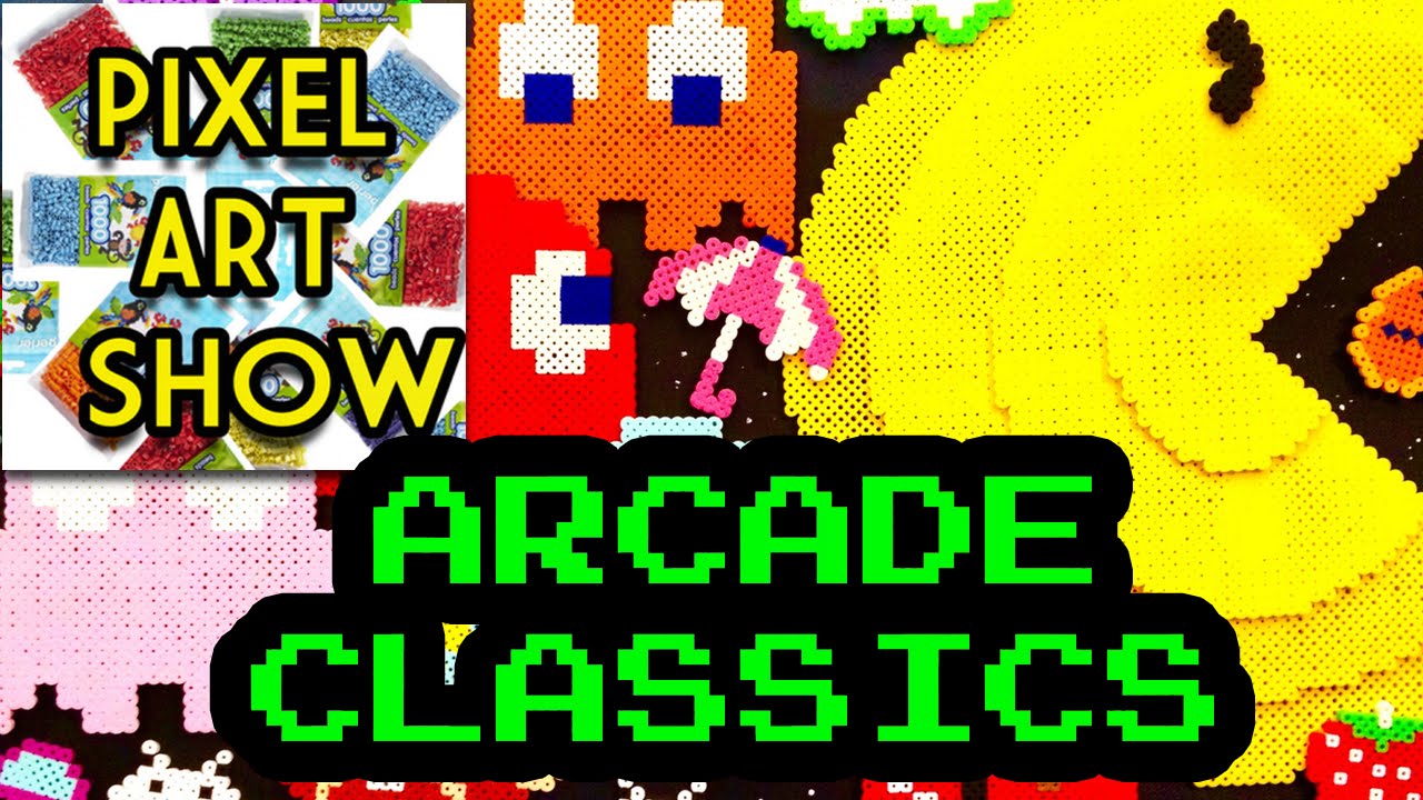 Perler Bead Arcade Classics! - Pixel Art Show