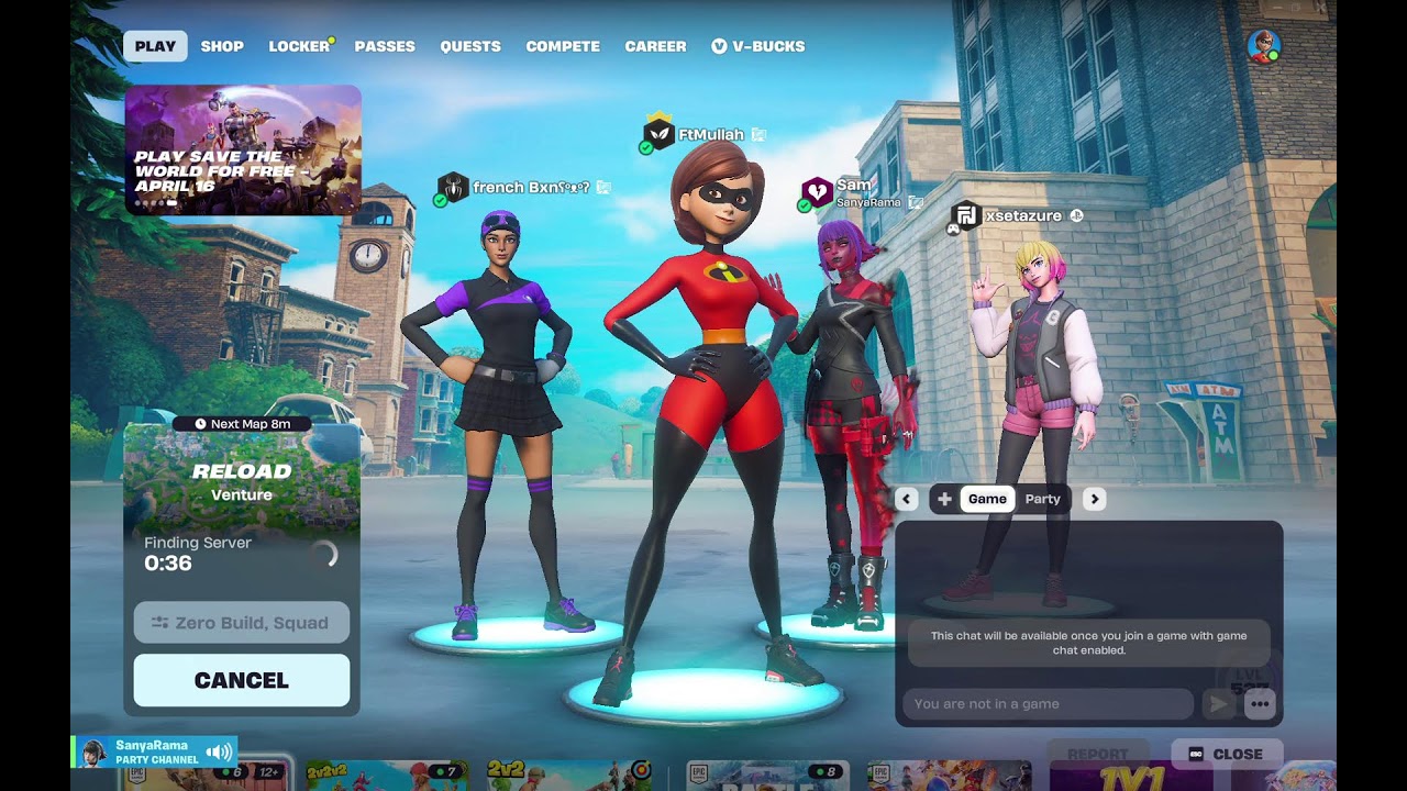 Fortnite Reload Mrs. Incredible✌️ | Use code FTMULLAH In the item shop!