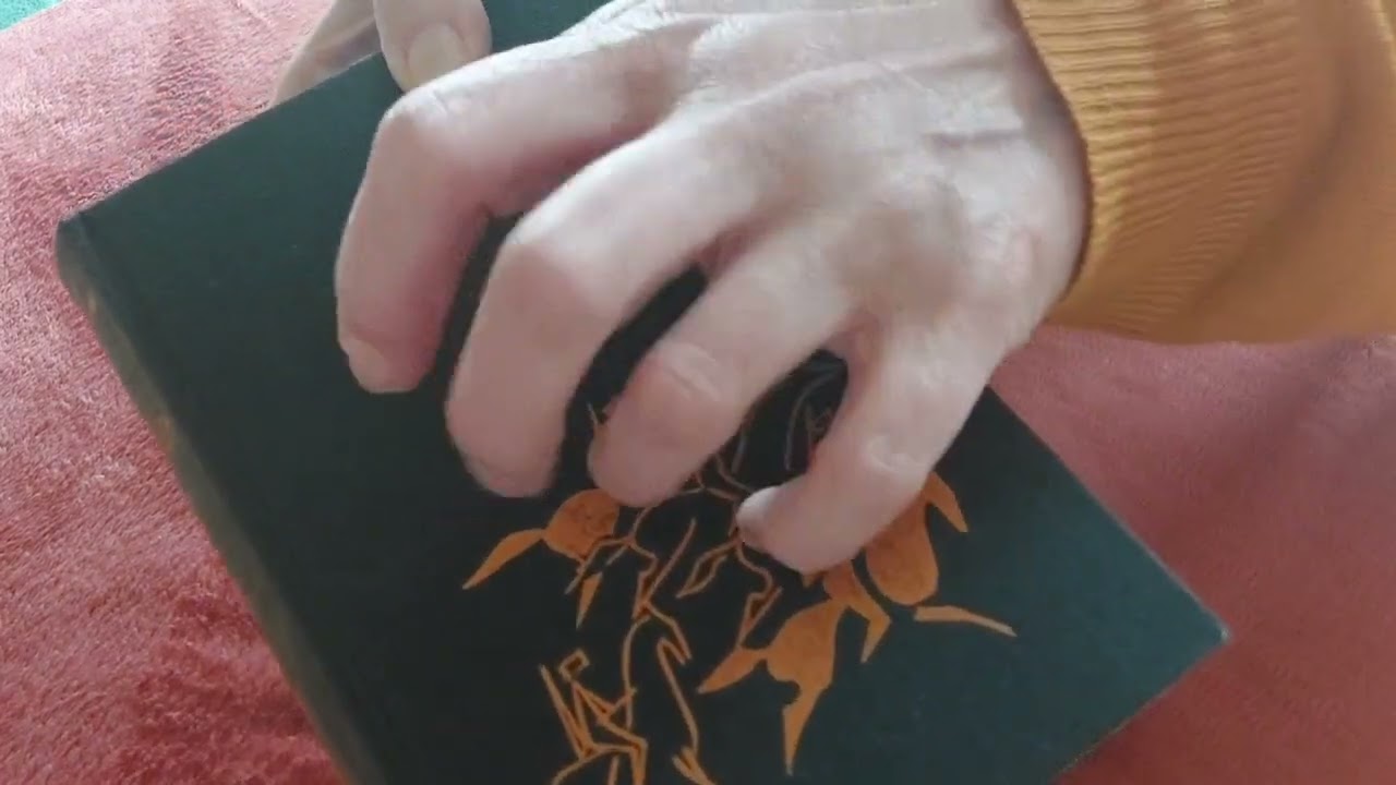ASMR - book tapping (no talking)