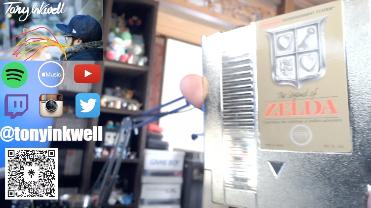 The Legend of Zelda 40th Anniversary Famicom Fun Time w/ TONY🍕INKWELL! | Famicom AV (Top Loader)