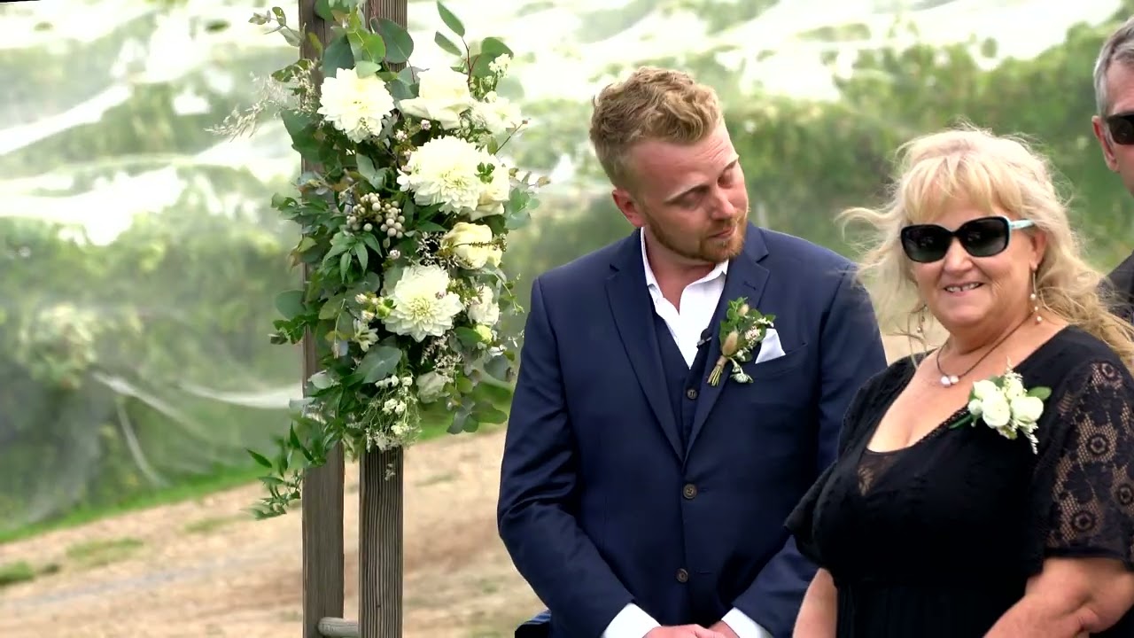 Hannah and Russell's Wedding Ceremony Highlights - Deborah Lilley Celebrant Services