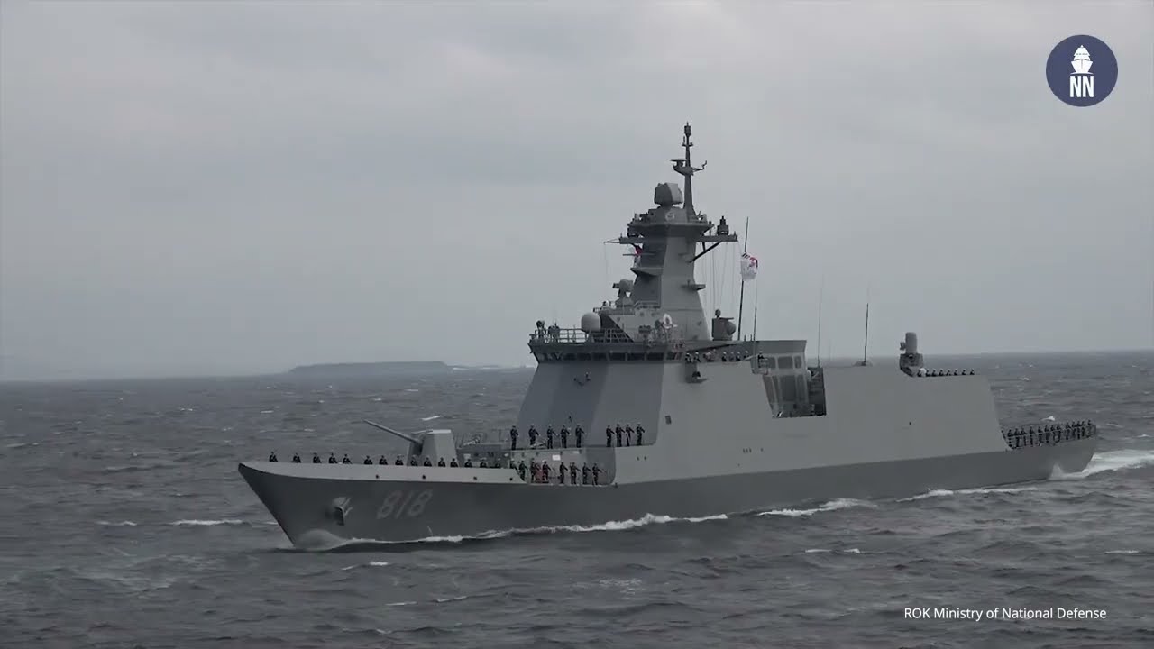 HHI Unveils HDF-3800SA Frigate For Royal Saudi Navy at WDS 2022