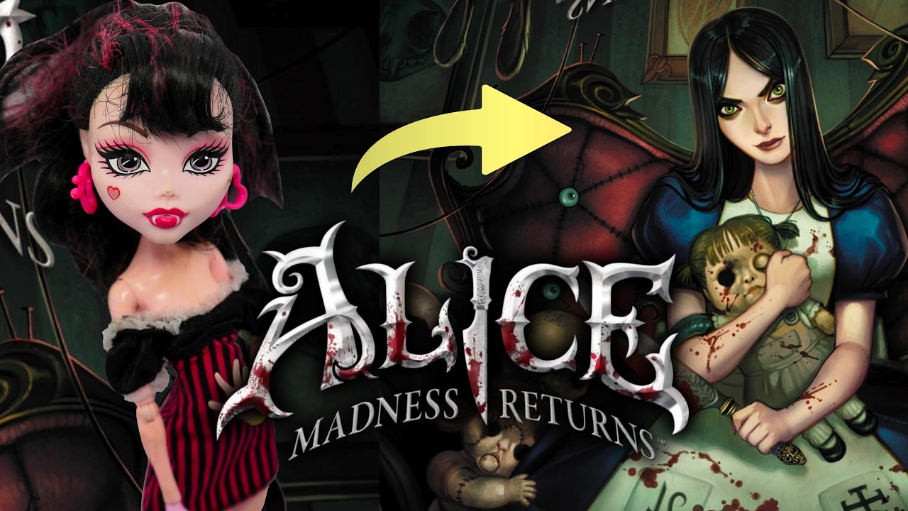 I MADE A NEW ALICE: MADNESS RETURNS DOLL / Doll Repaint by Poppen Atelier