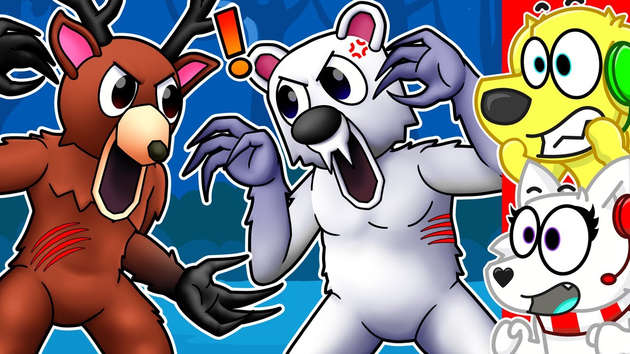 POLAR BEAR vs DEER MONSTER?! Roblox 99 Nights in the Forest