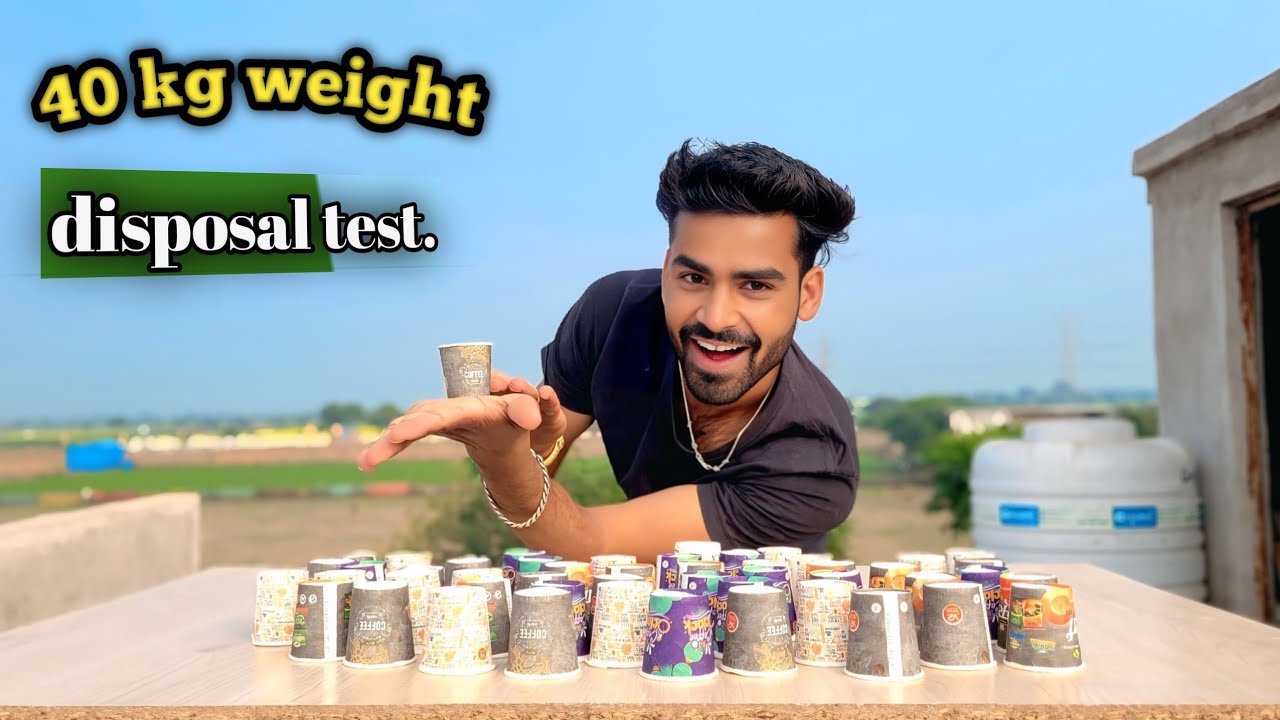 40 kg weight disposal test. EV Hacks 100 Experiment video!