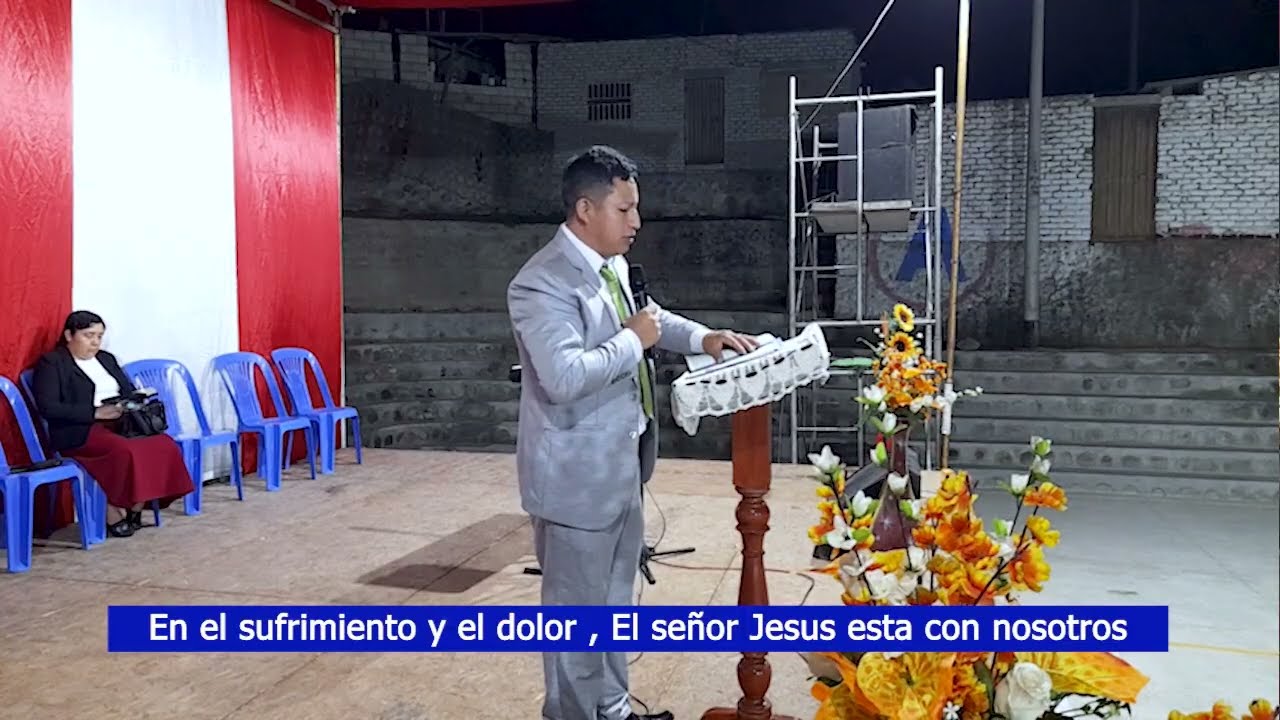 Ps Josmel Carranza 🇵🇪 _ En el sufrimiento y el dolor _ Jesucristo está con nosotros.