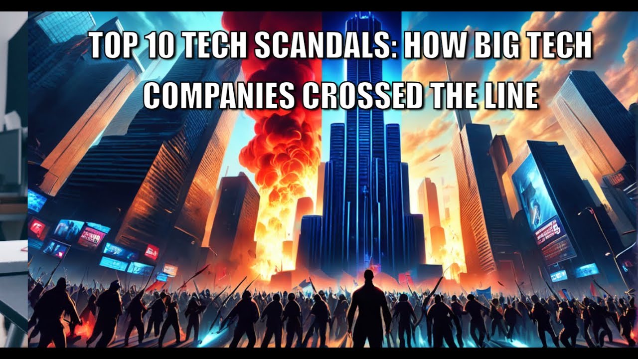 Top 10 Tech Scandals: How Big Tech Companies Crossed the Line