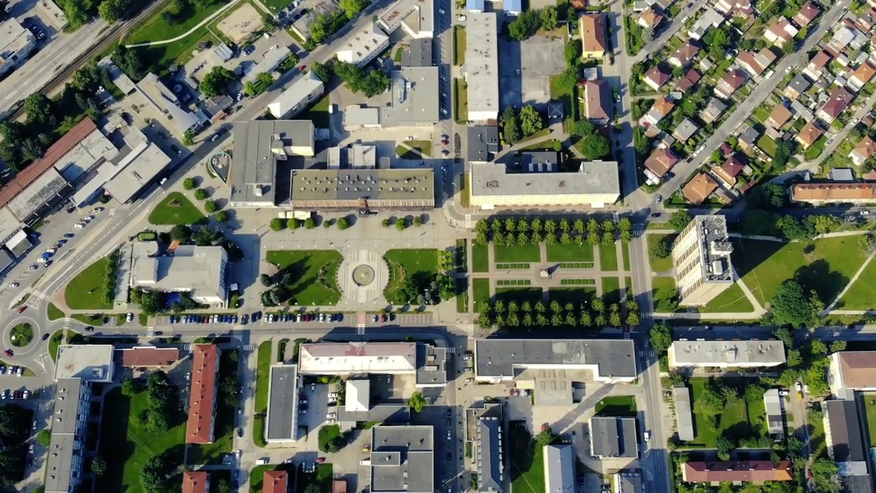 PARTIZANSKE, Slovakia - Drone Footage