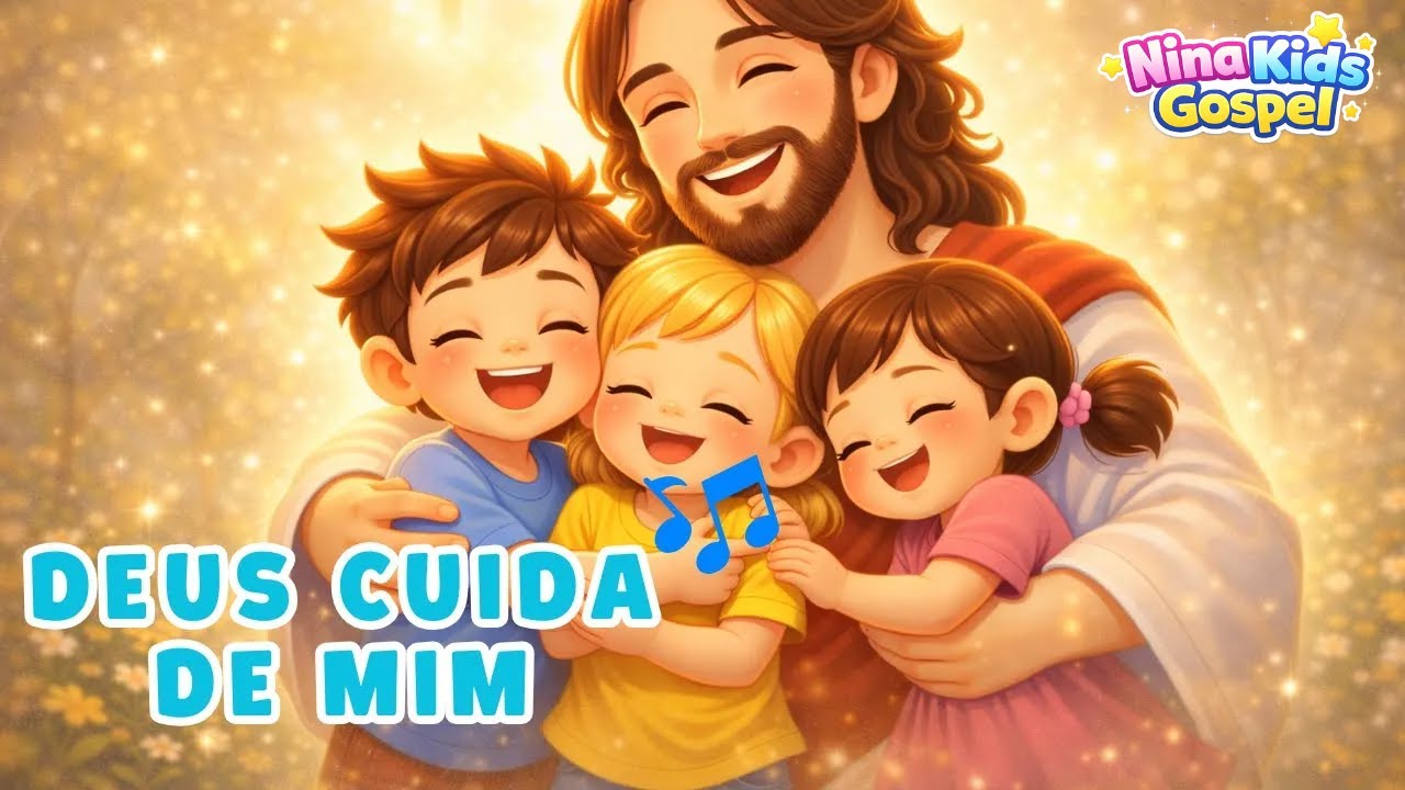 Jesus cuida de mim | Música Gospel Infantil 🎶