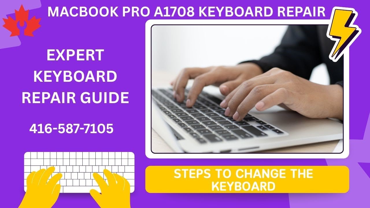 APPLE MACBOOK PRO A1708 KEYBOARD REPLACEMENT