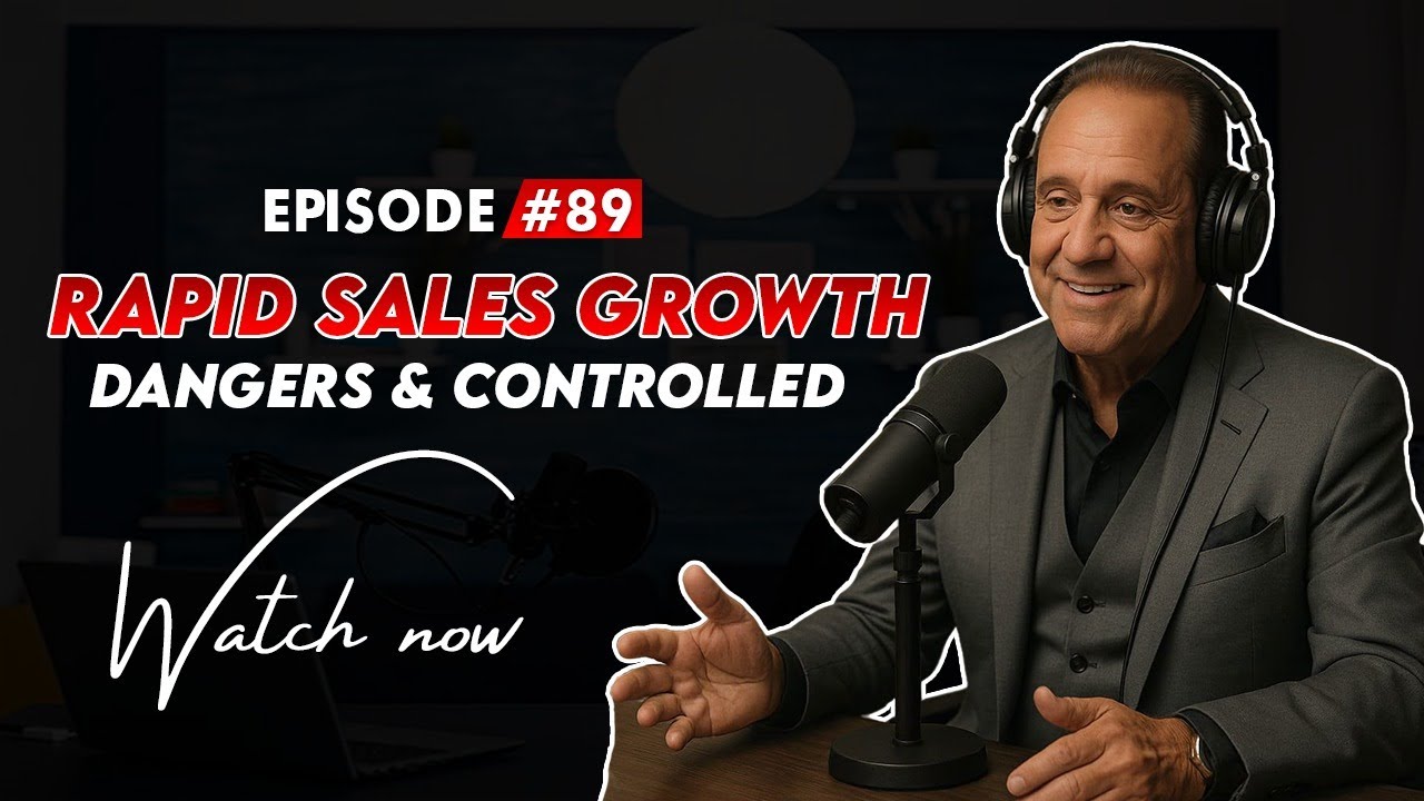 Rapid Sales Growth, Dangers & Control #podcast #motivation #sale #growth #ceotorainmaker #leadership