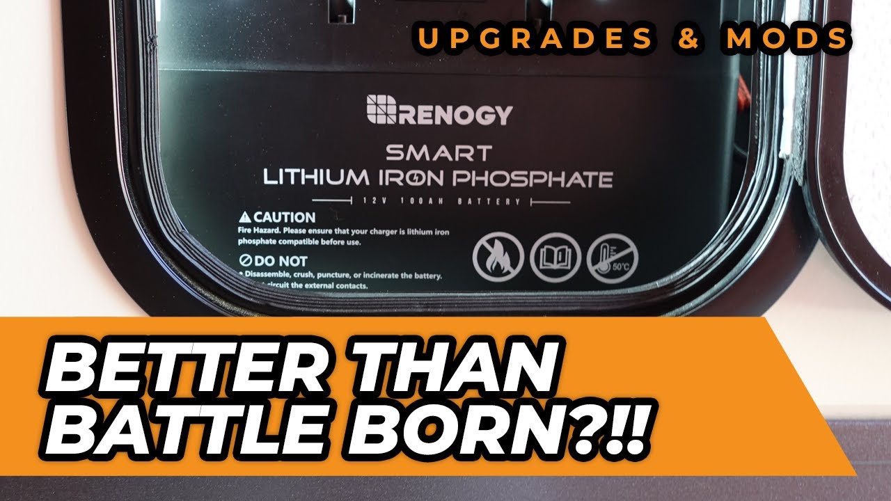 Install & Review: Renogy Smart Lithium Iron Phosphate 12V 100Ah Battery in Fifth Wheel