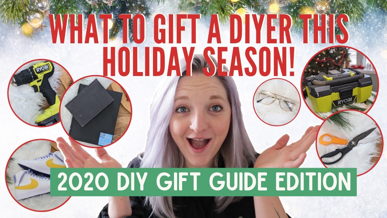 cool gift ideas for a diyer this holiday season! | 2020 diy gift guide edition