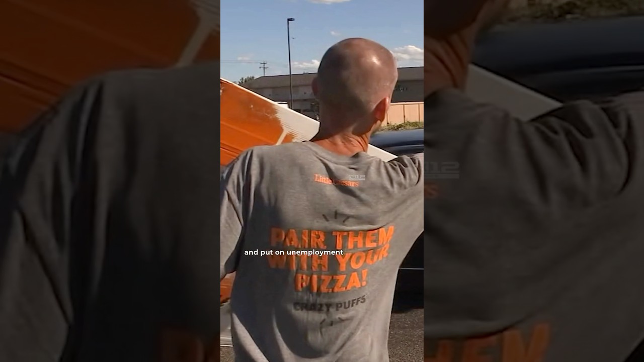 A longtime sign spinner for a Vancouver pizza shop says his job is on the chopping block.