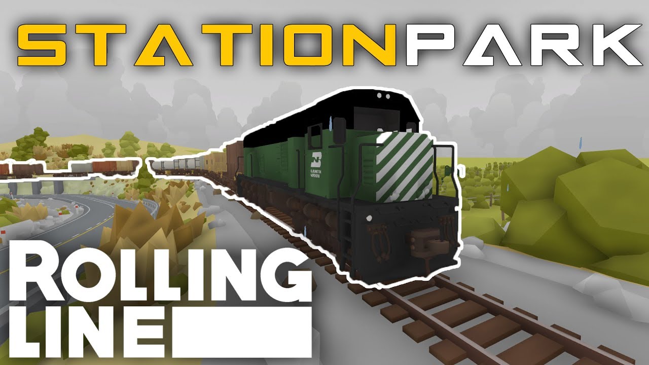 STATION PARK - Rolling Line - VR Toy Train Simulator - Frantic Lines - Part 4