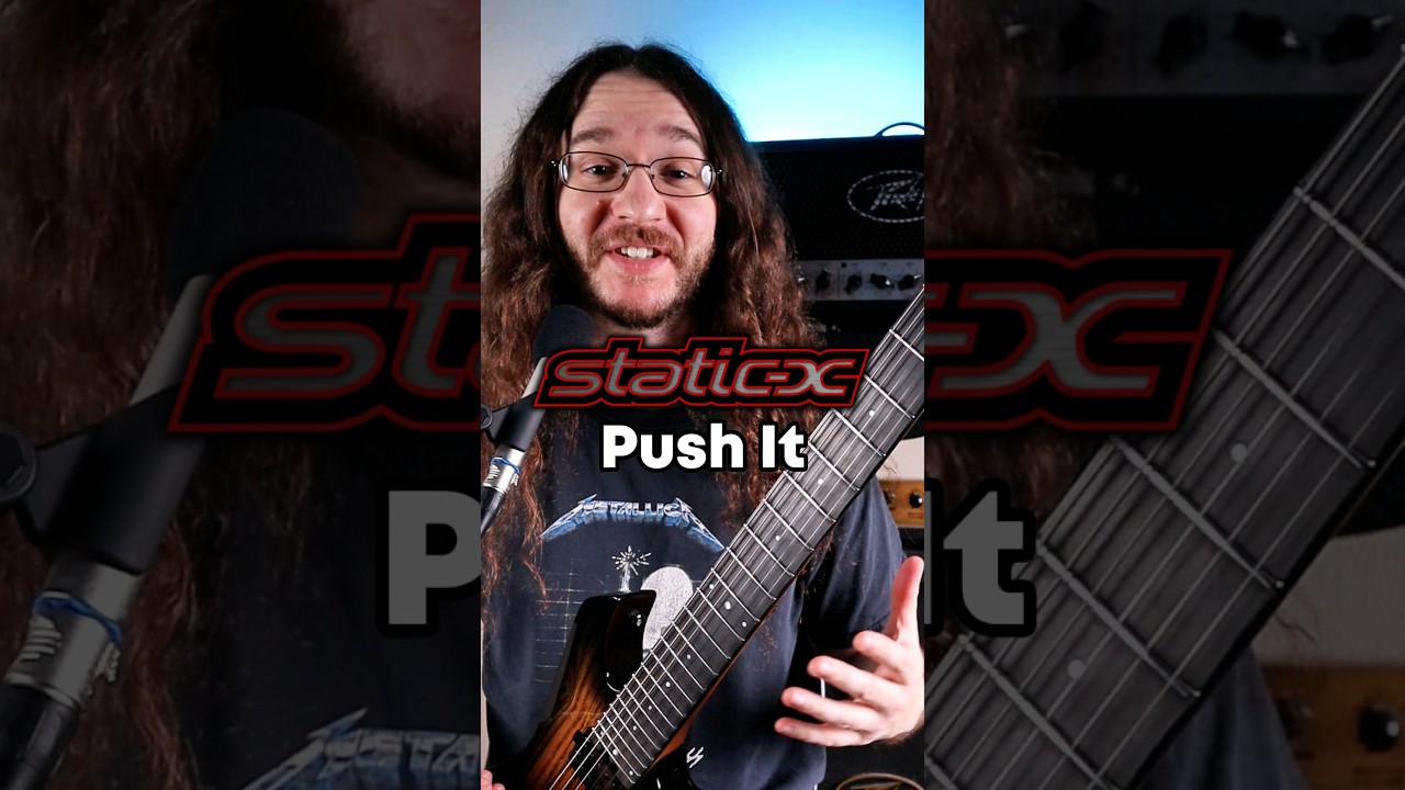 Static-X - Push It #металл #гитара #урокиигрынагитаре