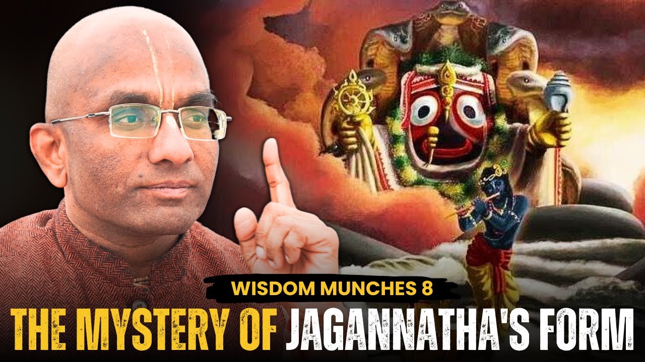 Why is Lord Jagannatha's form so unusual? | Wisdom Munches 8 | Chaitanya Charan