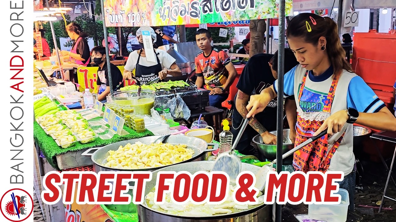 Bangkok & More Places for BEST STREET FOOD in Thailand 🇹🇭 | Full Market Tour