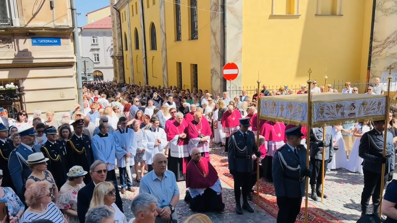 Procesja Bożego Ciała w Przemyślu 2022