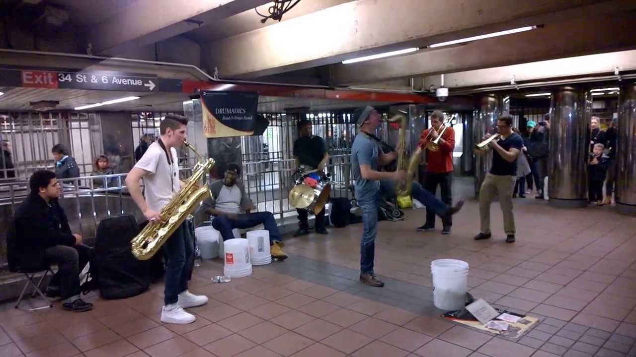 The Drumadics - NYC Subway Performers