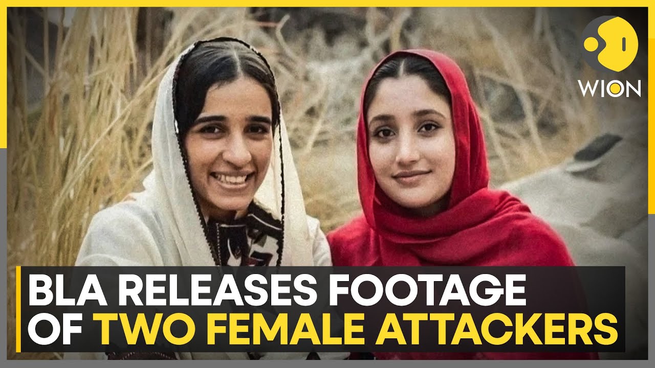 Baloch Militant Group Releases Photos of Two Female Suicide Attackers | WION