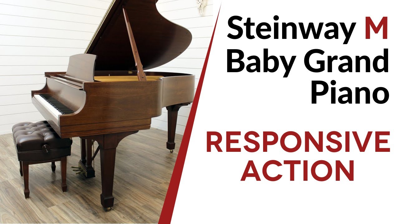 Rich Tone Steinway Model M Piano | Built in 1969