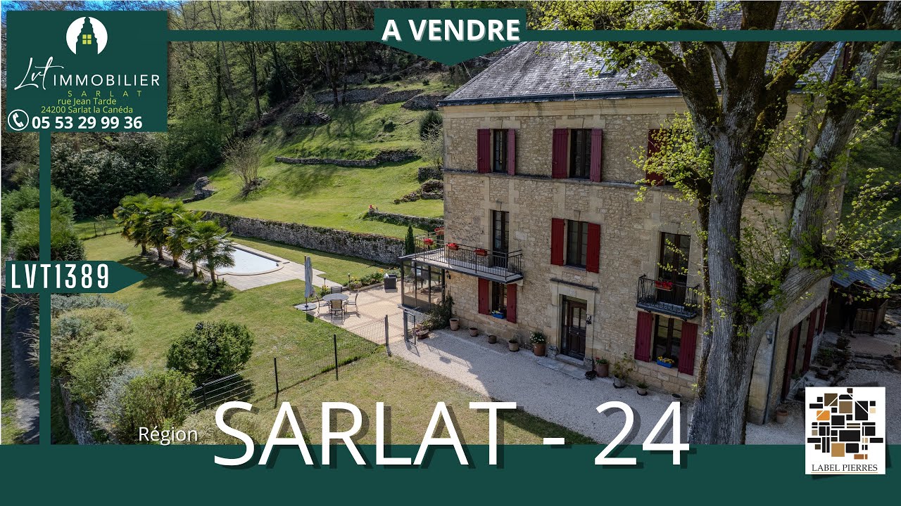 LVT Immobilier - Maison à vendre - Région SARLAT (24) - 549 000€ FAI - Réf : LVT1389