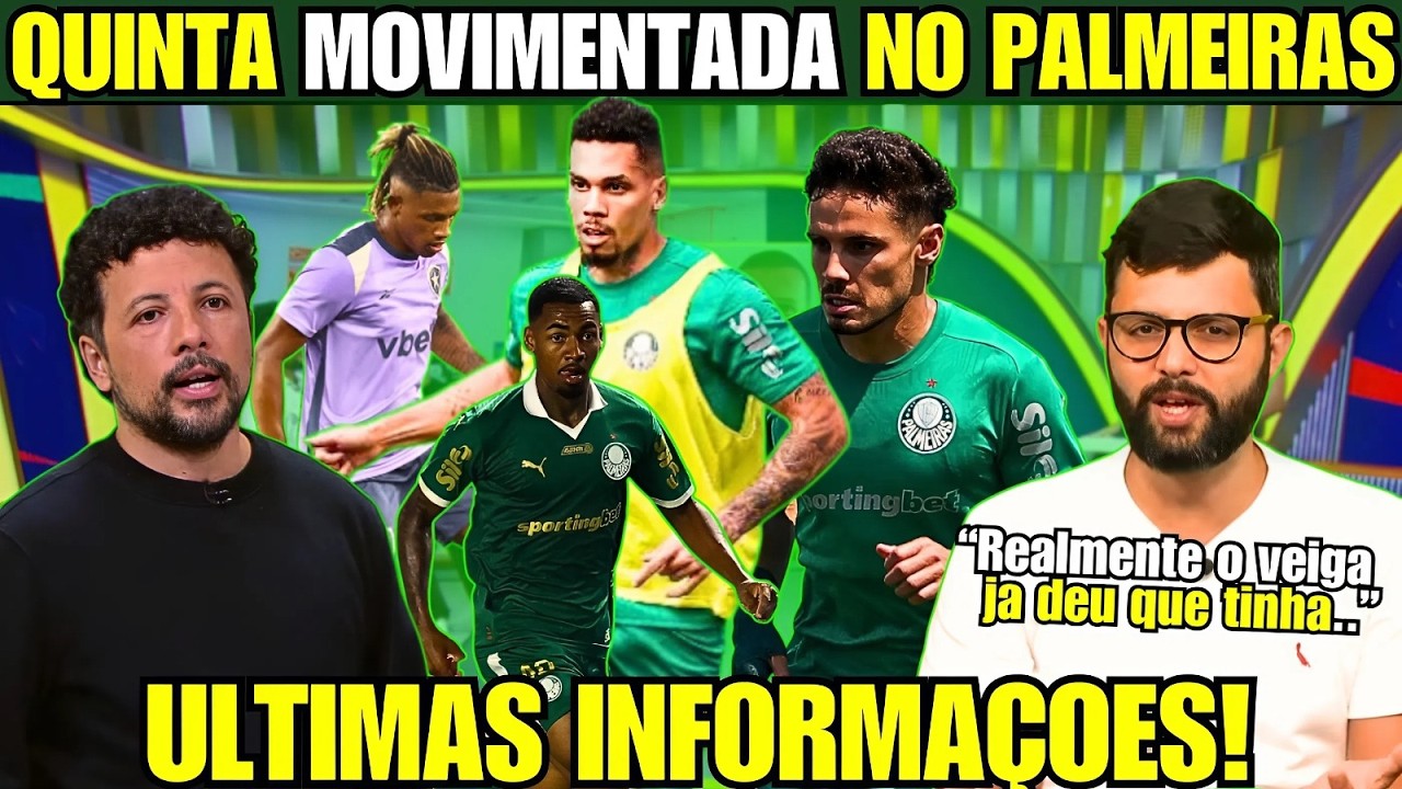 ALERTA URGENTE! ESPN CRAVA INTERESSE DA EUROPA EM ALAN E VEIGA, E TORCIDA PEDE A VOLTA DE DANILO!