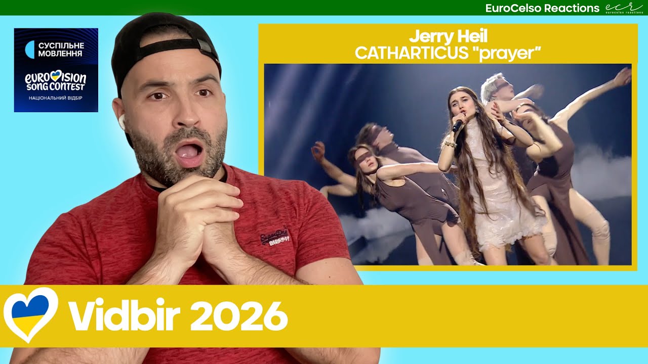 Реакция 🇺🇦: Джерри Хейл – CATHARTICUS «молитва» вживую (Vidbir 2026)