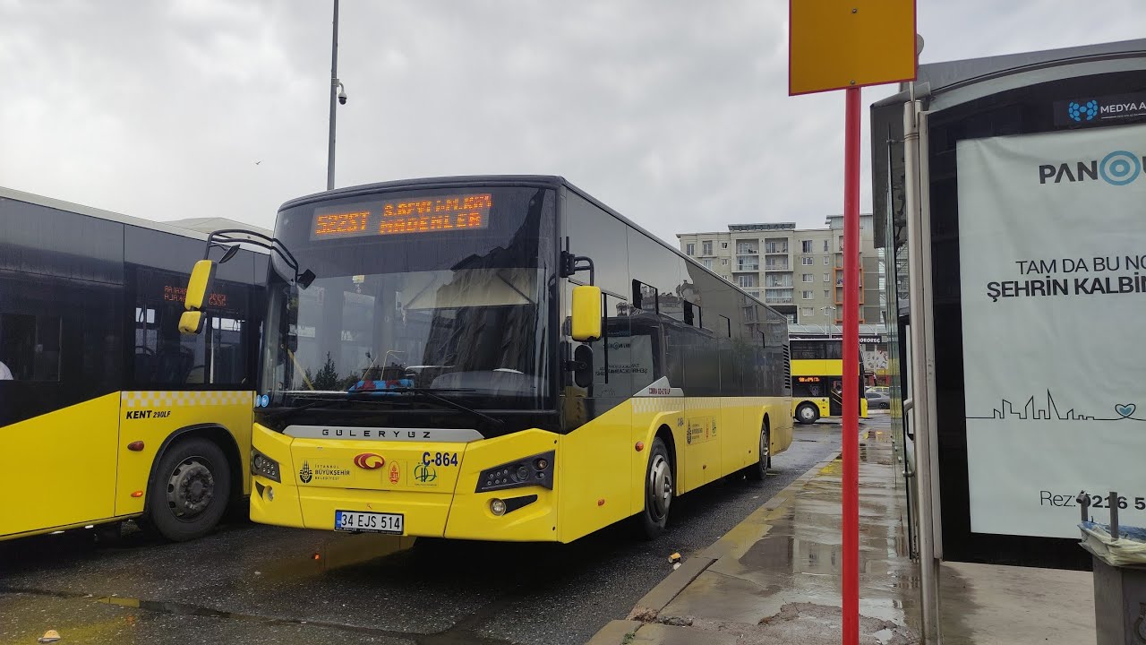 İETT | 522ST ile Mecidiyeköy - Sultanbeyli Arası Otobüsle Seyahat